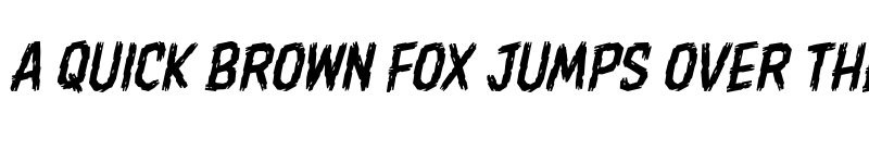 Preview of Shrunken Head LT BB Italic font
