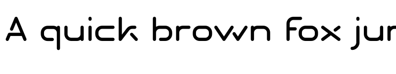 Preview of SHUTTLE-X Regular font