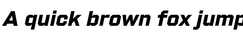 Preview of Shuttleblock Bold Italic font