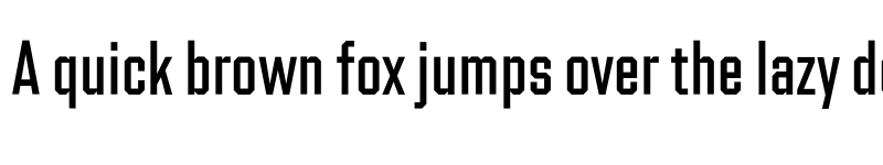 Preview of Shuttleblock Condensed Medium font