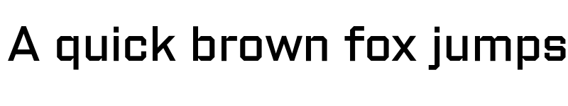 Preview of Shuttleblock Medium font