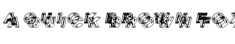 Preview of Siamese Twins Regular font