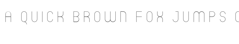 Preview of Sicret PERSONAL Thin font