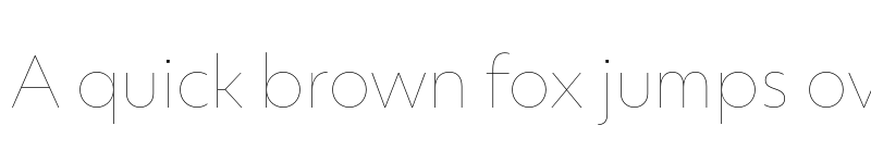 Preview of Sigmund PRO Thin font