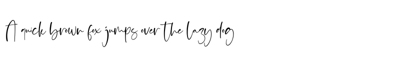 Preview of Signatica Regular font