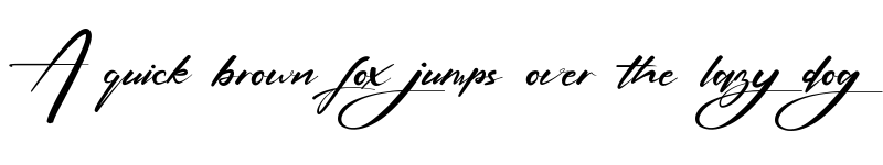 Preview of Signatine Regular font