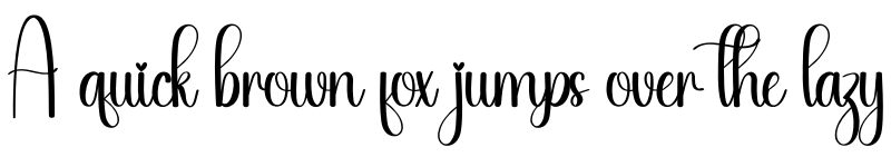 Preview of Signature Valentine Regular font