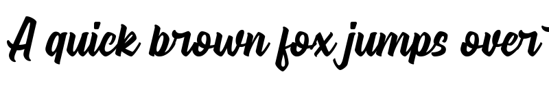 Preview of Signatype Regular font