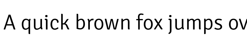 Preview of Signika Light font