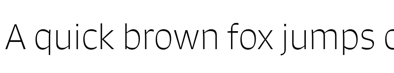 Preview of Signo Thin font