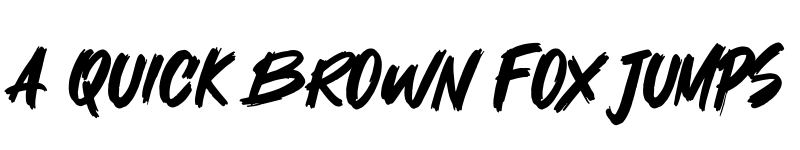 Preview of Silent Phobia Regular font