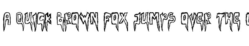 Preview of SILENT Regular font