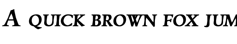 Preview of Silian Calligraphy Bold PERSONAL Regular font