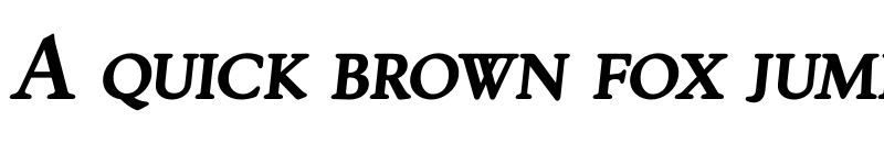 Preview of Silian Rail PERSONAL USE Bold Italic font