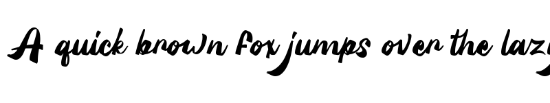 Preview of Silintho - Personal Use Regular font