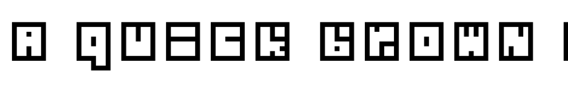 Preview of Silverbloc Regular font