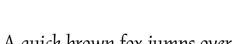Preview of Simonetta Italic font