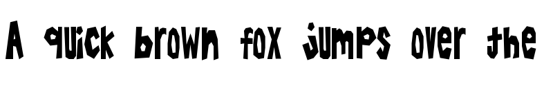 Preview of Simpang Berliku Regular font