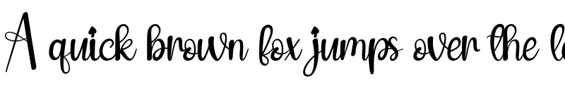 Preview of Simple Christmas Regular font