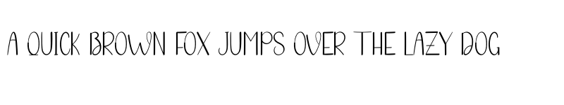 Preview of Simple Holiday Regular font