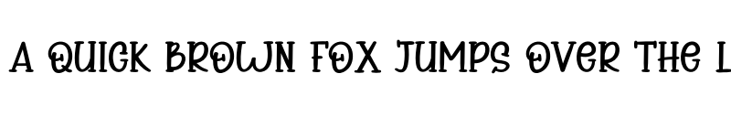 Preview of Simple Kitchen Regular font