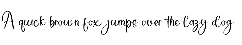 Preview of Simple Present Regular font