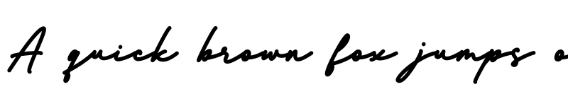 Preview of Simple Relation Regular font