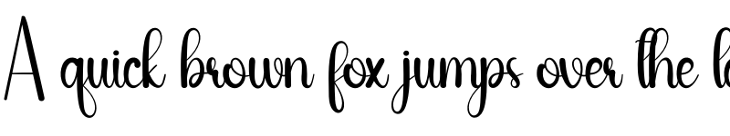 Preview of Simple Saturday Regular font