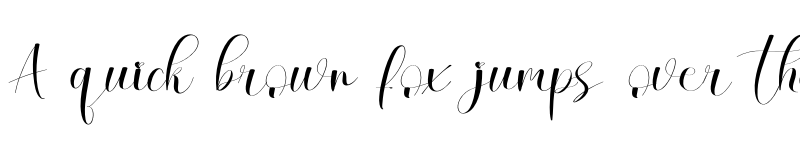 Preview of Simple Soulmate Regular font