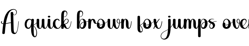 Preview of SimpleThink Regular font