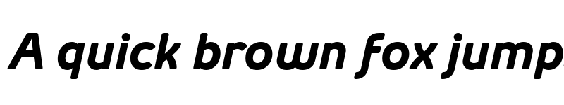 Preview of Simply Sans Bold Italic font