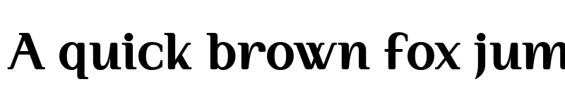 Preview of Simply Serif Bold font