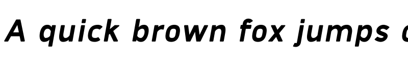 Preview of Simvoni Bold Italic font