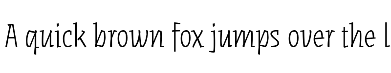 Preview of Sincopa Billie font