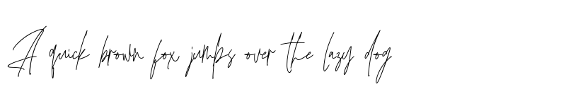 Preview of Sindupen Signature Regular font