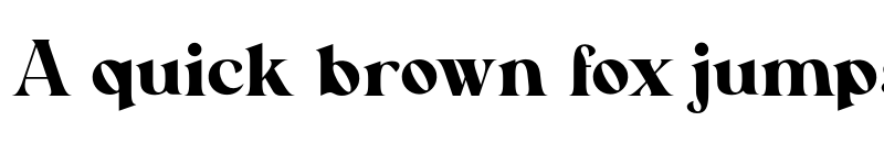 Preview of Sinerva Regular font