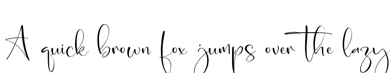 Preview of Single Regular font