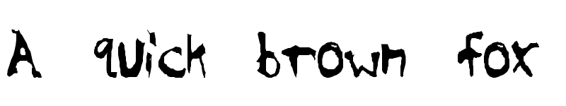 Preview of Sinister Plot Regular font