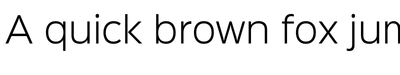 Preview of Sinkin Sans 300 Light font