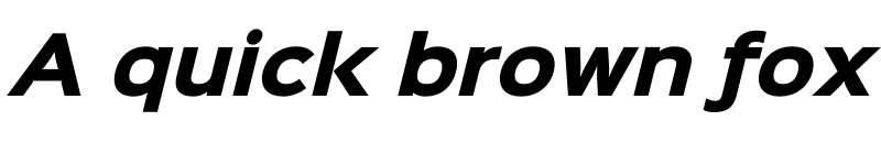 Preview of Sinkin Sans 800 Black Italic font