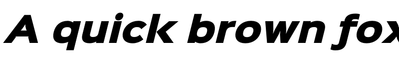 Preview of Sinkin Sans 900 X Black Italic font