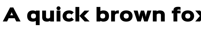 Preview of Sinkin Sans 900 X Black font