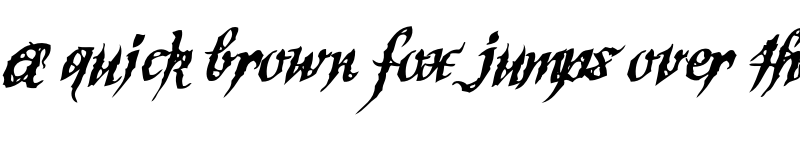 Preview of Sinner Script Regular font