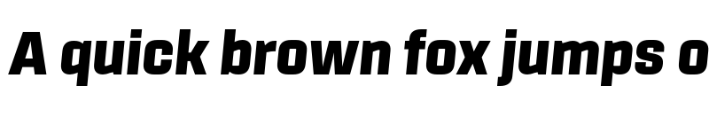 Preview of Sinter Black Italic font