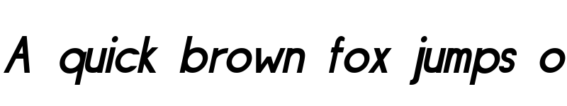 Preview of Siple DemiBoldOblique font