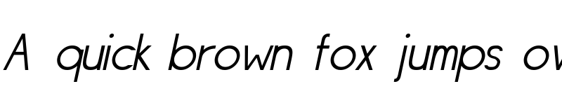 Preview of Siple LightOblique font