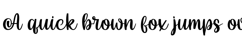 Preview of Siraman Regular font