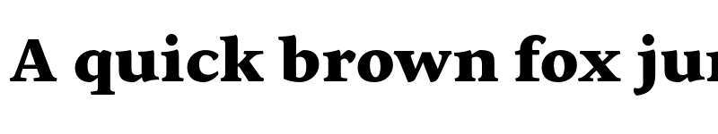 Preview of Sirba Black font