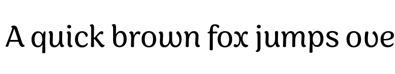 Preview of Sirenia Light font