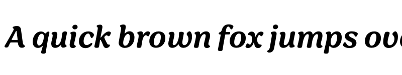 Preview of Sirenia Medium Italic font